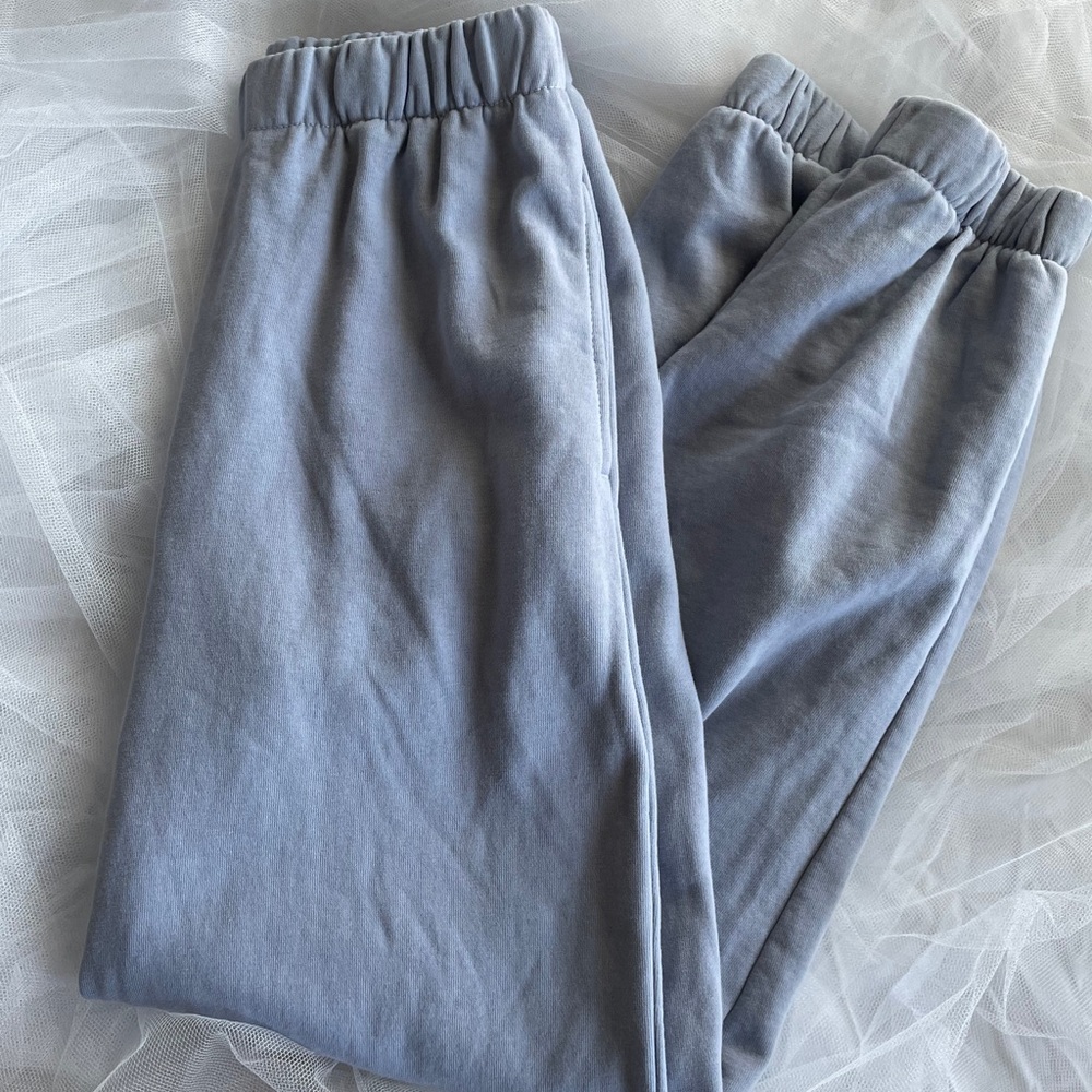 brandy sweats, light blue, one size